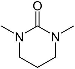 Skeletal formula of DMPU