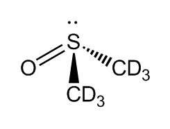 Wireframe of deuterated DMSO