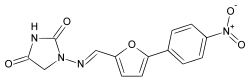 Structural formula of dantrolene