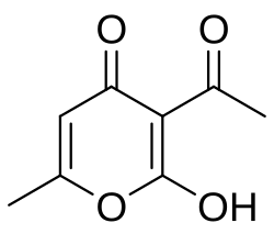 Kekulé, skeletal formula of dehydroacetic acid