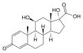 Δ1-Cortienic acid, inactive metabolite of loteprednol