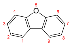 Skeletal formula showing numbering convention