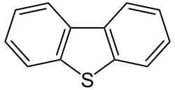 Dibenzothiophene, a component of crude oil