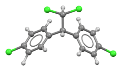 Ball-and-stick model of the DDD molecule