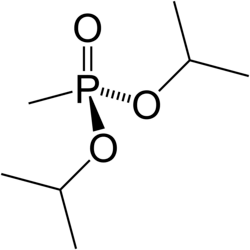 Diisopropyl methlyphosphonate chemical structure