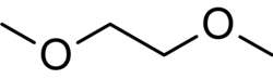 Chemical structure of dimethoxyethane