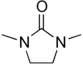 Structural formula of 1,3-dimethyl-2-imidazolidinone