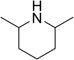 Structure of 2,6-dimethylpiperidine