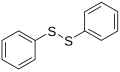 Diphenyl disulfide, a representative disulfide