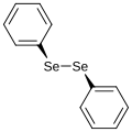 Chemical structure of diphenyl diselenide