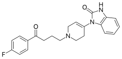 Skeletal formula of droperidol