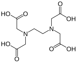 3-dimensional formula of ethylenediaminetetraacetic acid