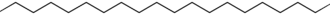 Structural formula of icosane