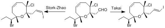 Employment of Takai and Stork-Zhao olefination by Kim's group
