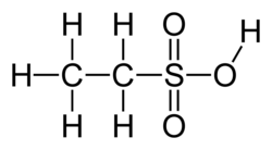 Ethanesulfonic acid 2D