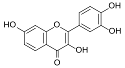 Skeletal formula of fisetin
