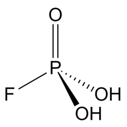 Structure of fluorophosphonic acid