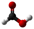 3D model of formic acid