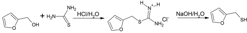 Synthesis of furfuryl mercaptane (Furan-2-ylmethanethiol)