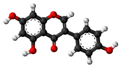 Genistein molecule