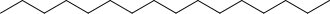 Structural formula of hexadecane