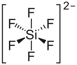Hexafluorosilicat ion