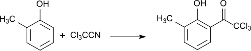 Hydroxyketones via trichloroacetonitrile