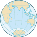 Map of the Indian Ocean