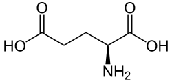 Glutamic acid in non ionic form