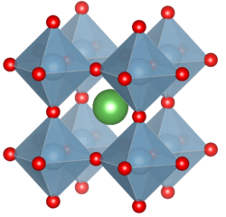 Cubic structure of Lanthanum Aluminate