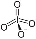 The metaperiodate ion