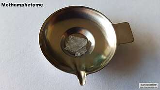 Methamphetamine shards