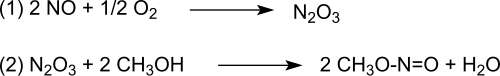 Methylnitrit-Synthese