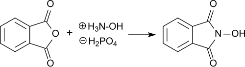Preparation of N-hydroxyphthalimide from phthalic anhydride