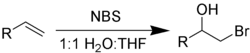 Bromohydrin formation