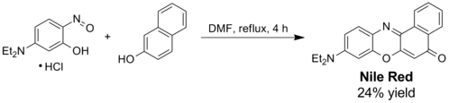 Nile red synthesis