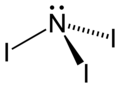 Nitrogen triiodide (structural formula)