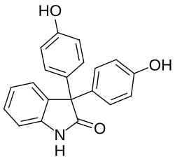 Kekulé, skeletal formula of oxyphenisatine