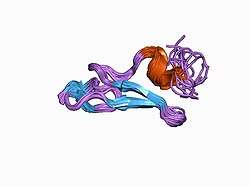 1bf9: N-TERMINAL EGF-LIKE DOMAIN FROM HUMAN FACTOR VII, NMR, 23 STRUCTURES