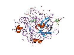 1gi9: A NOVEL SERINE PROTEASE INHIBITION MOTIF INVOLVING A MULTI-CENTERED SHORT HYDROGEN BONDING NETWORK AT THE ACTIVE SITE