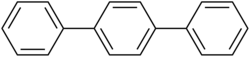 Skeletal formula of para-terphenyl