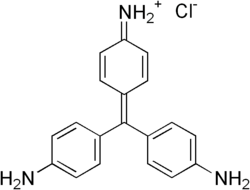A resonance structure for pararosaniline hydrochloride