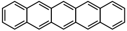 Skeletal formula of pentacene