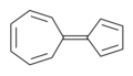 Sesquifulvalene – composed of linked cyclopentadiene and cycloheptatriene rings.