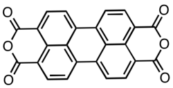 Skeletal formula of PTCDA