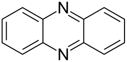 Skeletal formula of phenazine