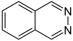 Skeletal formula of phthalazine