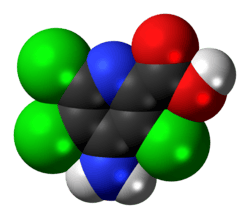 Picloram molecule