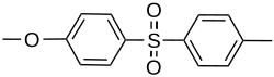 Strukturformel von Polyethersulfon (PES).
