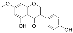 Chemical structure of prunetin
